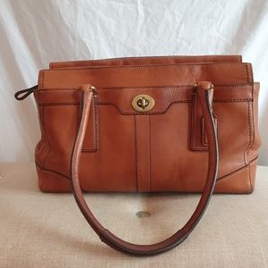 Beautiful Tan Coach Satchel